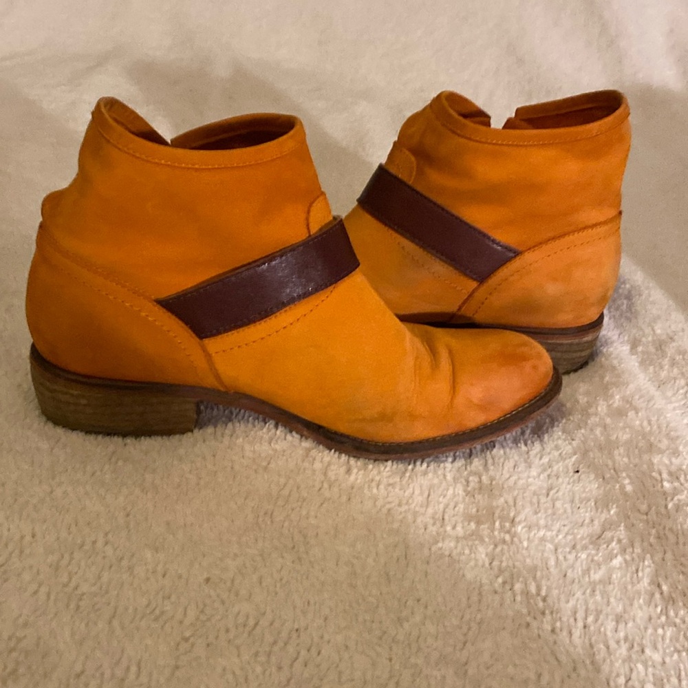 Sundance Verocuoio leather/suede short boots